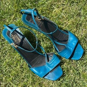 Vintage Gianni Versace Heels Made In Italy sz 6.5